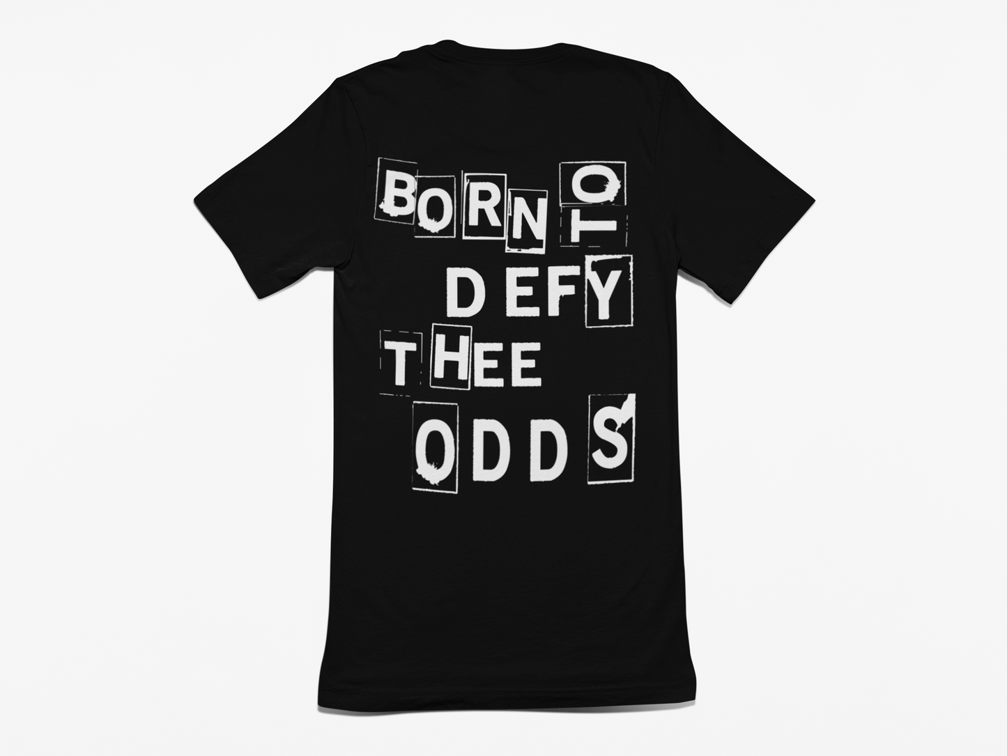 Born To Defy Thee Odds Unisex Tee