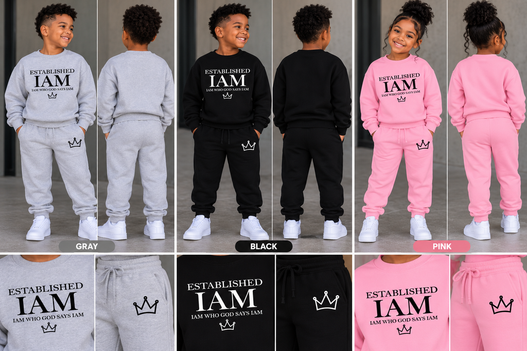 Established IAM Kids Signature Sweatsuit