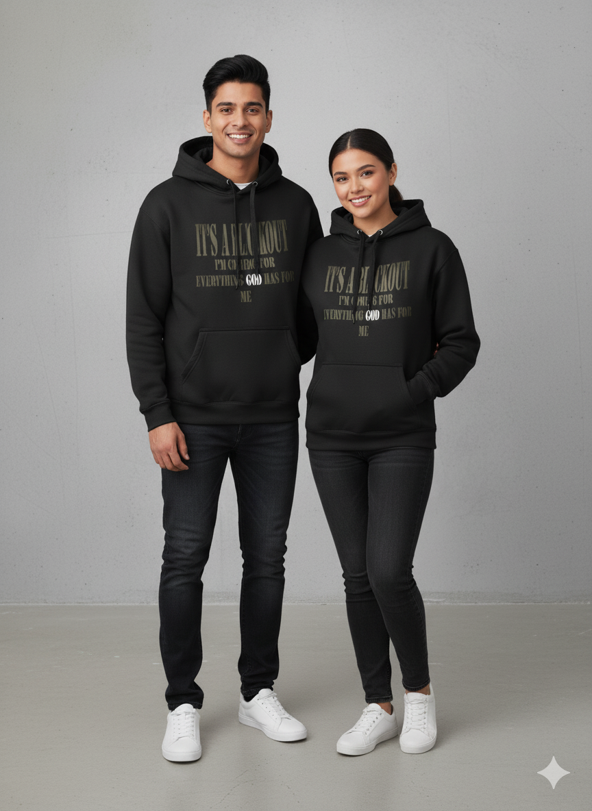 It's A Black Out Hoodie