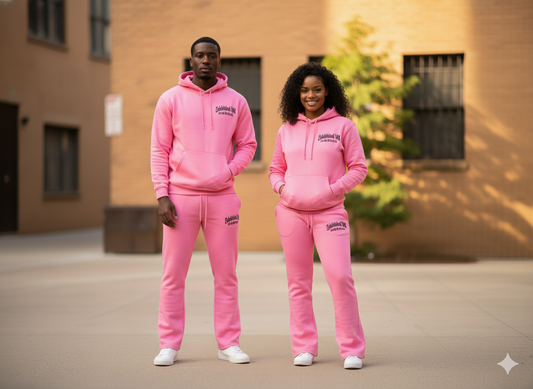 Established I AM Loungewear Set Pink
