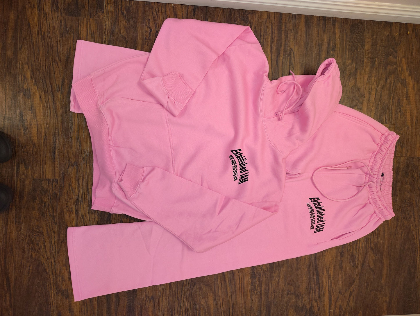 Established I AM Loungewear Set Pink