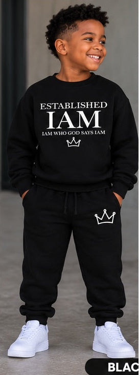 Established IAM Kids Signature Sweatsuit