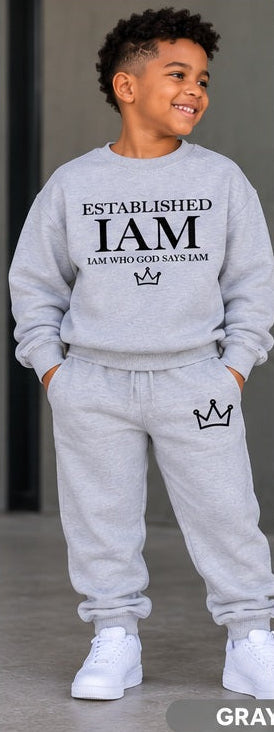 Established IAM Kids Signature Sweatsuit
